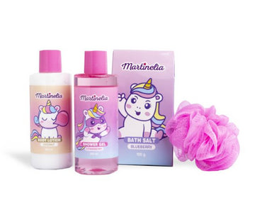 Martinelia Little Unicorn Bath Set  Παιδικό Σετ Μπάνιου Ηλικίες 3+